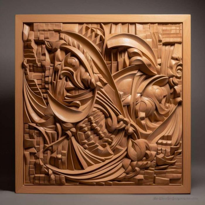 نموذج ثلاثي الأبعاد لآلة CNC 3D Art 